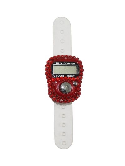 Red Digital Finger Counter