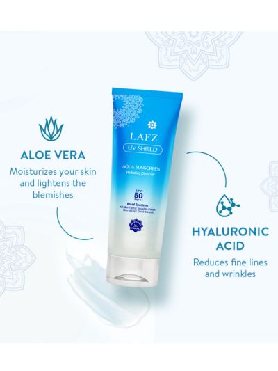 UV Shield Hydrating Clear Gel Aqua Sunscreen (50 g)