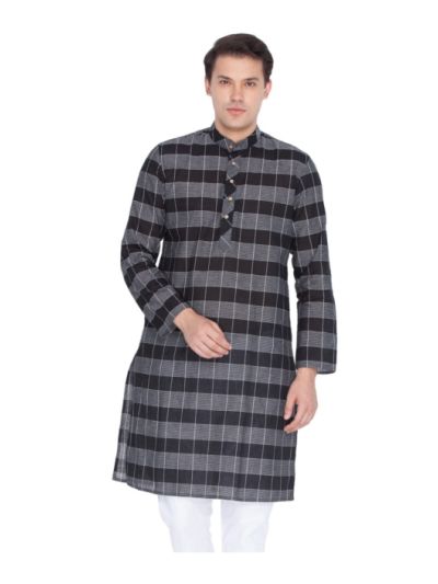 Men Multi Colors Cotton Only Kurta