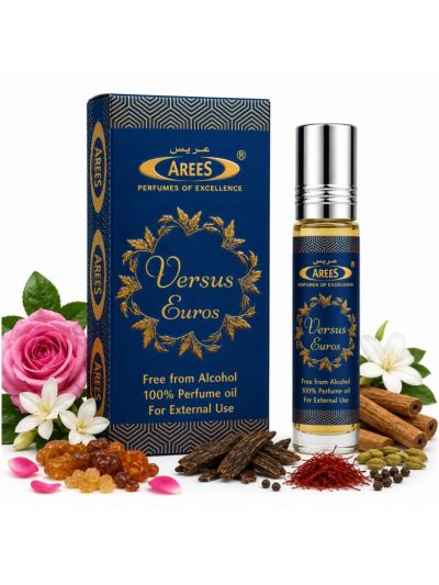 Arees Versus Euros | Fresh, Woody, Energetic | Attar 8ml
