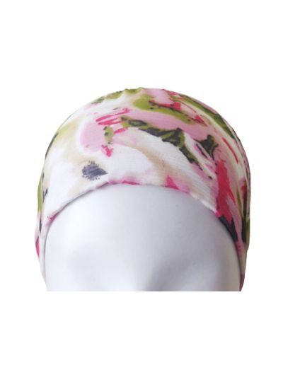 Water Printed Bonnet Inner Cap