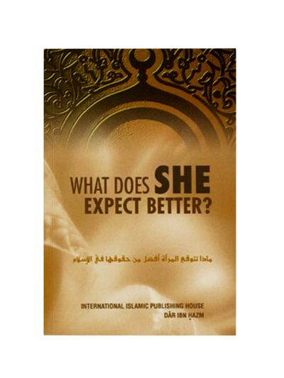 What Does She Expect Better?