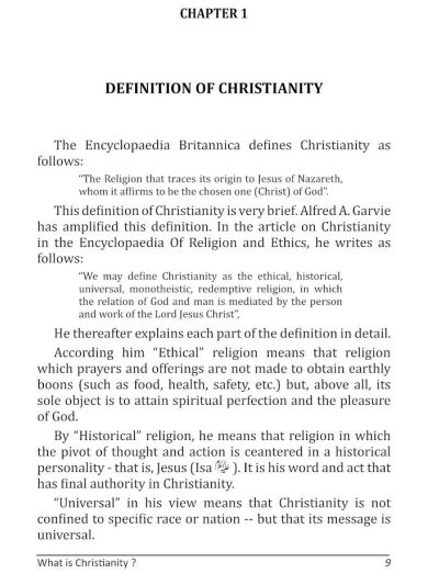 What is Christianity?