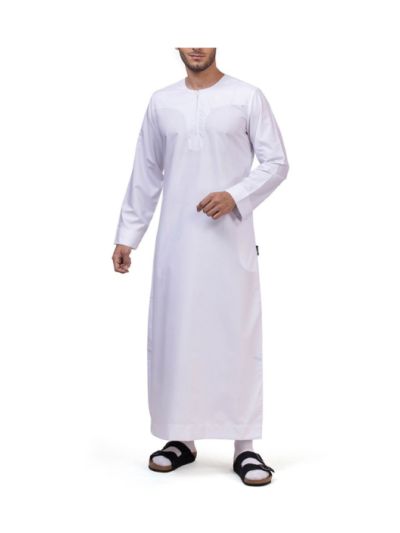 New Aplos White Omani Thobe