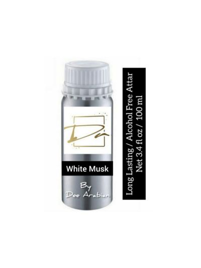 Dee Arabian White Musk Attar Alcohol Free (100ml)