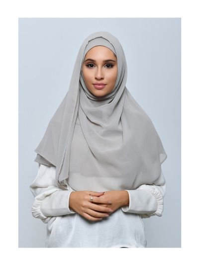 White Sand Crepe Chiffon