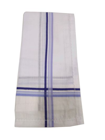 White & Blue Handkarchief 