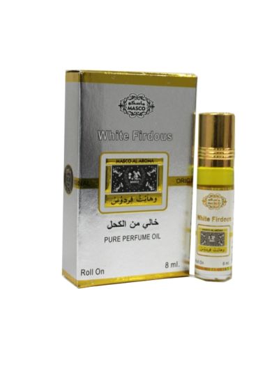 Masco White Firdous  Attar- 8ml