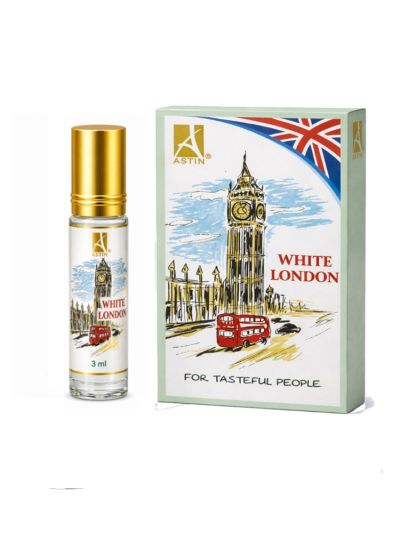 Astin White London Attar | Light, Musky, Classic (3 ml & 6 ml)