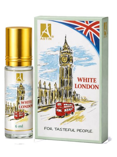 Astin White London Attar | Light, Musky, Classic (3 ml & 6 ml)