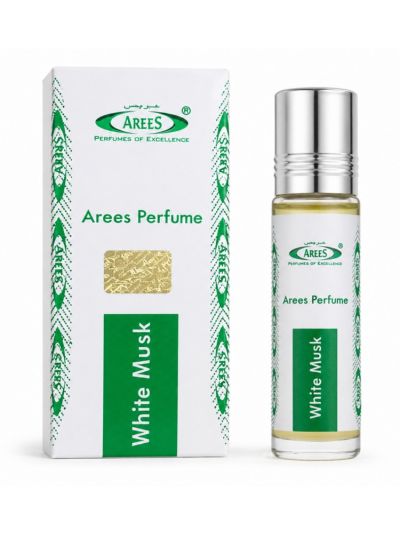 Arees White Musk | Soft, Clean, Musky | Attar 8ml