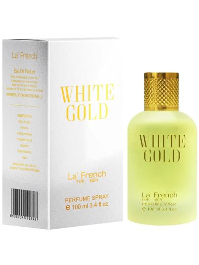 La French White Gold Perfume Edp 100ml For Men