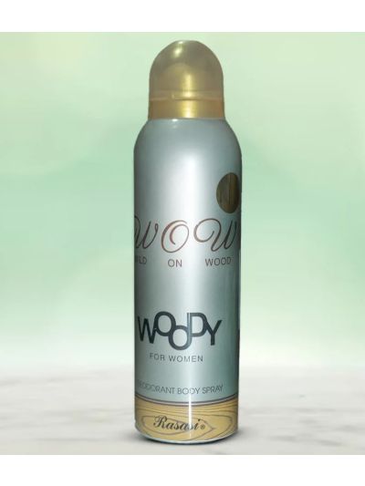 Rasasi Wow Woody Women Deodorant