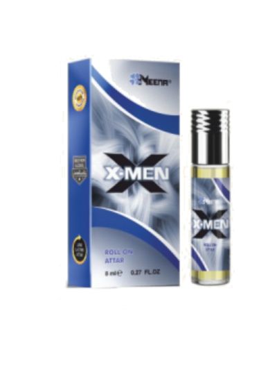 Meena X Men Attar - 8ML (Silver Series)