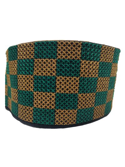 Multi Color Omani Cap - 22.5 Inches