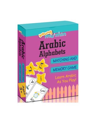 Arabic Alphabet Matching and Memory Game (Box of 25)