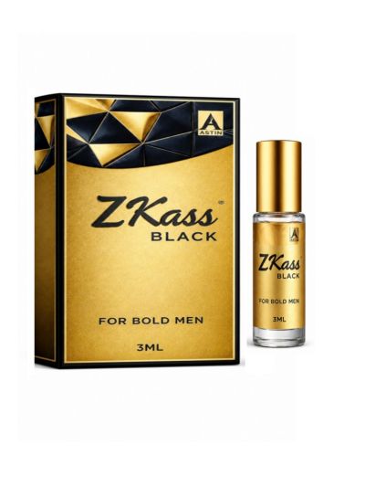 Astin Zkass Black Attar | Dark, Bold, Mysterious (3 ml & 6 ml)