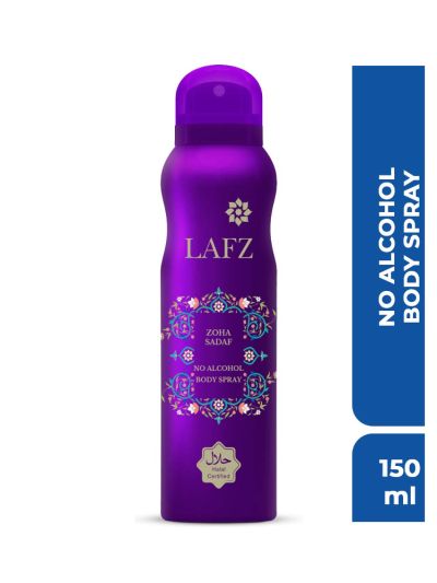Zoha Sadaf No Alcohol Body Spray For Women (150 ml)
