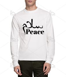 Peace Full Sleeve T-Shirt